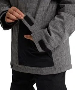 Burton Dugout Jakke, Gray Tomato 17 Burton Dugout Jakke, Gray Tomato -icewarehouse shop 14614008020 2735 3f