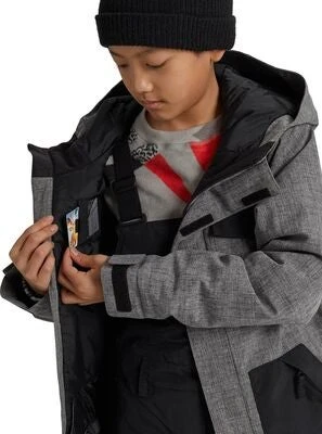 Burton Dugout Jakke, Gray Tomato 10 Burton Dugout Jakke, Gray Tomato - Bilde 8