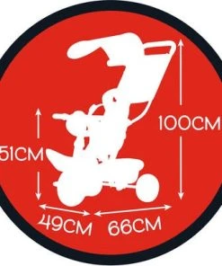 Smoby Trehjulssykkel Baby Balade Plus Mikke Mus -icewarehouse shop 1500816 741402 1499 4c