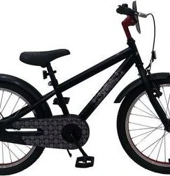Spiderman Sykkel 20 Tommer, Matt Svart