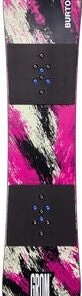 Burton Kids Grom Snowboard, Purple/Teal