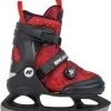 K2 Rink Raven Ice Boa Skøyter, Black/Red -icewarehouse shop 25G0310.1.1.L 2963 1