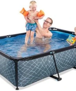 EXIT Svømmebasseng Filterpumpe 220x150x65 Cm, Grått -icewarehouse shop 30.00.21.00 2669 4b