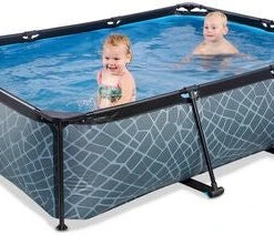 EXIT Svømmebasseng Filterpumpe 220x150x65 Cm, Grått -icewarehouse shop 30.00.21.00 2669 4c