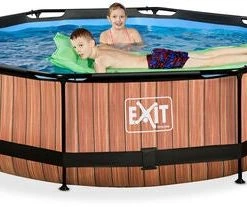 EXIT Wood Basseng Filterpumpe 300x76 Cm, Brunt -icewarehouse shop 30.12.10.10 2669 4d