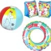 Mummitrollet Badesett 3-pakning Badering, Armpuffer Og Badeball -icewarehouse shop 38414000 1616 1