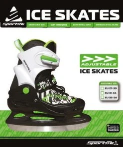 SportMe Skøyter, Grønn -icewarehouse shop 4500 2474 4