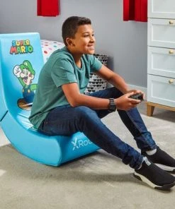 X Rocker Junior-gamingstol Video Rocker Luigi 10 X Rocker Junior-gamingstol Video Rocker Luigi -icewarehouse shop 52216NSM2 4108 3a