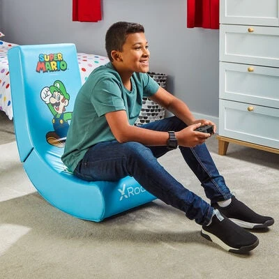 X Rocker Junior-gamingstol Video Rocker Luigi 5 X Rocker Junior-gamingstol Video Rocker Luigi - Bilde 3