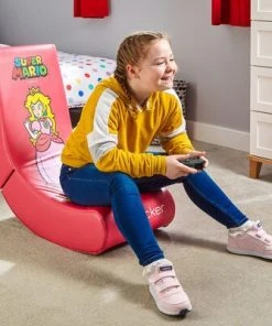 X Rocker Junior-gamingstol Video Rocker Peach -icewarehouse shop 52216NSM3 4108 3a