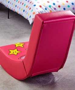 X Rocker Junior-gamingstol Video Rocker Peach -icewarehouse shop 52216NSM3 4108 3c