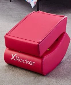 X Rocker Junior-gamingstol Video Rocker Peach -icewarehouse shop 52216NSM3 4108 3d