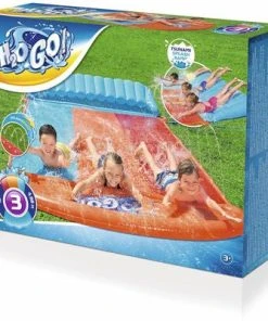 Bestway H2OGO! Tsunami Splash Ramp Triple Slide -icewarehouse shop 52479 2106 4a