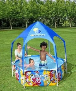 Bestway Steel Pro Barnebasseng Splash-in-Shade Play -icewarehouse shop 5618T 2106 3b