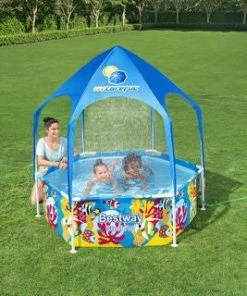 Bestway Steel Pro Barnebasseng Splash-in-Shade Play -icewarehouse shop 5618T 2106 3c