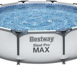 Bestway Steel Pro MAX Basseng 366x100, Grått