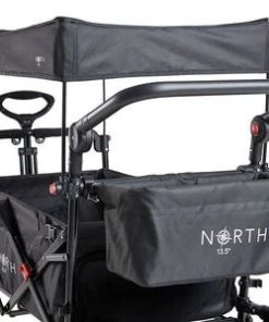 North 13.5 Transporter Vogn, Black/Grey -icewarehouse shop 600A PLUS 1895 3c