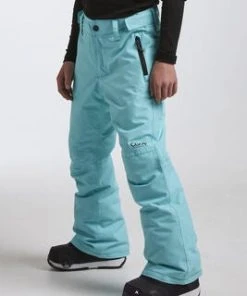 ColourWear Slim Skibukse, Light Turquoise