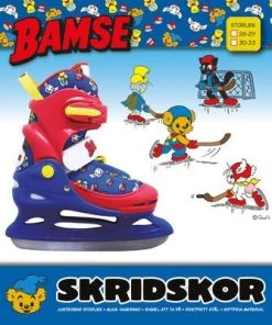 Bamse - Verdens Sterkeste Bjørn Bamse Skøyter Justerbare -icewarehouse shop 7194 2474 4b