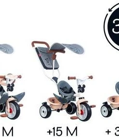 Smoby Trehjulssykkel Baby Balade Plus Mikke Mus -icewarehouse shop 741402 1499 4b