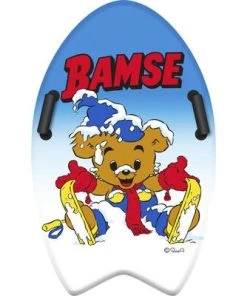 Bamse - Verdens Sterkeste Bjørn Bamse Snowsurfer 80x50cm