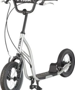 STIGA Air Sparkesykkel, Sølv/Svart
