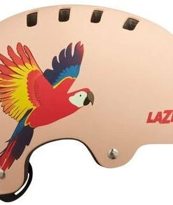 Lazer One+ MIPS Sykkelhjelm, Matte Pink Parrot