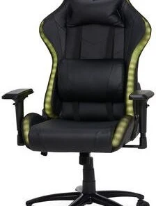Victory Gamingstol Med RGB-lys, Svart -icewarehouse shop D 447T20RGB 3077 4d