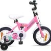 Pinepeak Monster Sykkel 12 Tommer, Rosa -icewarehouse shop E2021 1203 2505 4a