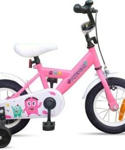 Pinepeak Monster Sykkel 12 Tommer, Rosa