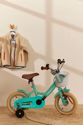 Pinepeak Retro City Sykkel 12 Tommer, Turkis 4 Pinepeak Retro City Sykkel 12 Tommer, Turkis - Bilde 2