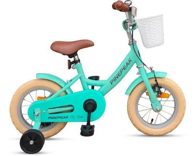 Pinepeak Retro City Sykkel 12 Tommer, Turkis 6 Pinepeak Retro City Sykkel 12 Tommer, Turkis - Bilde 4