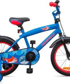 Pinepeak Shark Sykkel 16 Tommer, Blå