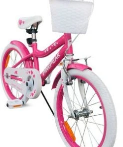 Pinepeak Heart Sykkel 18 Tommer, Rosa