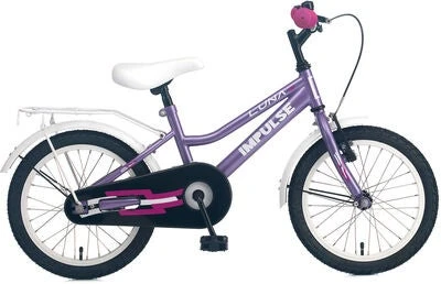 Impulse Luna Barnesykkel 16 Tommer, Lilla 3 Impulse Luna Barnesykkel 16 Tommer, Lilla